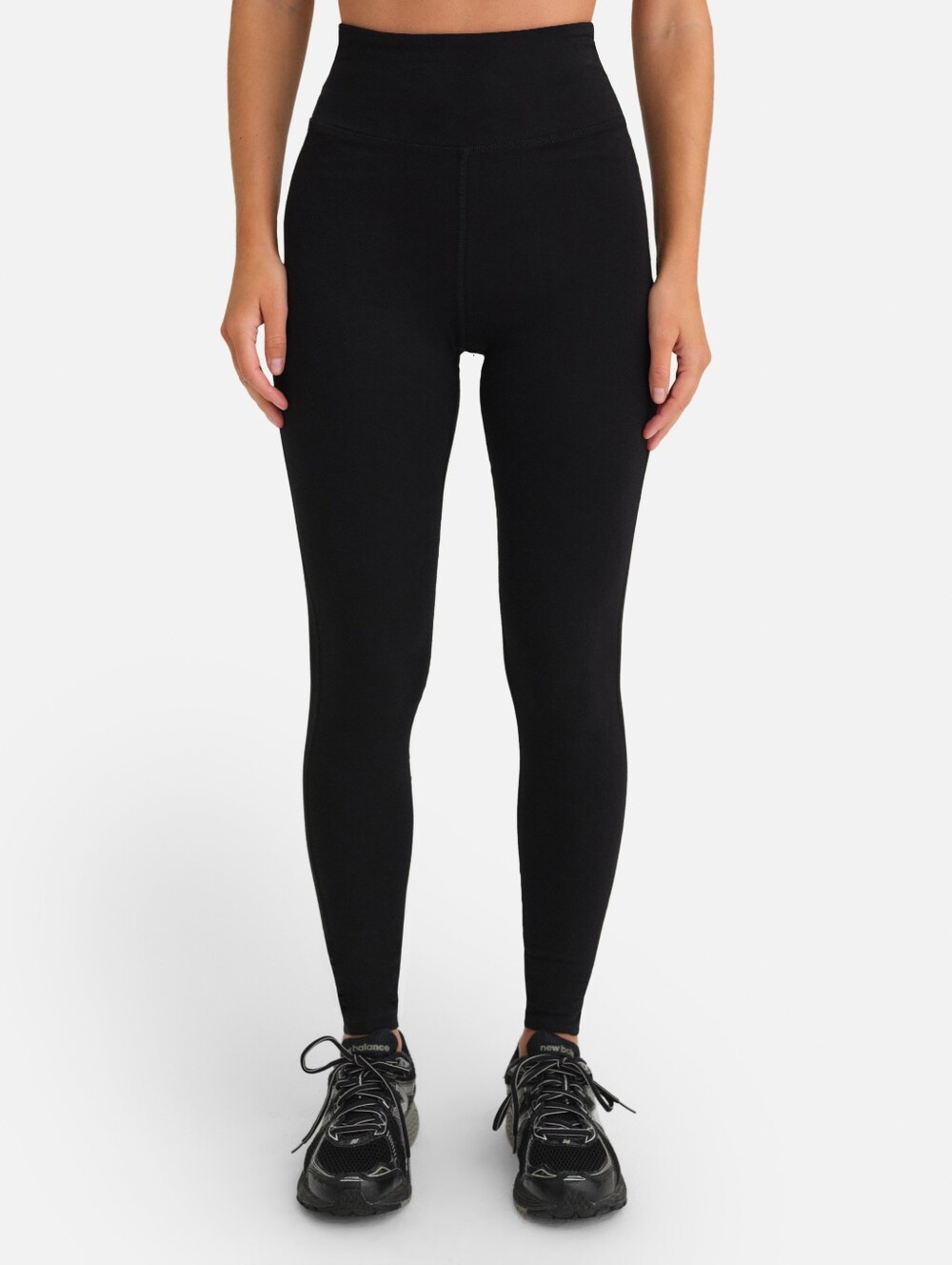 MATE the Label Organic Stretch Full Length Legging, Size Small, Black